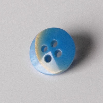 13mm不到鲜蓝金绿渐变猫眼风纽扣
