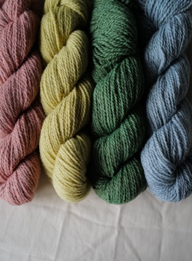 50克1绞美国Quince羊毛羊驼毛混纺乡村风高端毛线Owl开衫线套衫线