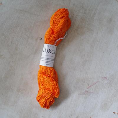 胡萝卜橘德国BC GARN Luxor mercerized cotton卢克索丝光棉