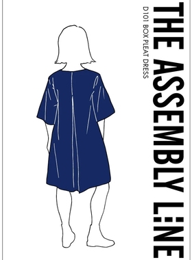 瑞典 Assembley Line 盒型大褶连衣裙纸样 综合尺寸