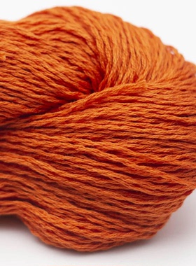 6号到 橘红色德国BC GARN Luxor mercerized cotton卢克索丝光棉