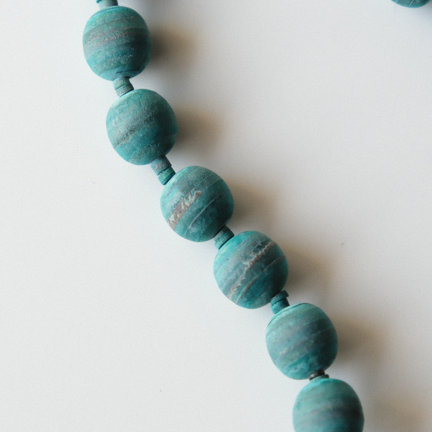 松石绿色黑蝶贝贝壳串珠