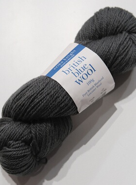 Cymbeline色仅1绞英国Erika Knight British Blue100蓝脸羊毛线