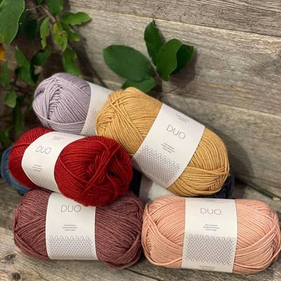 Sandnes Garn Duo 挪威羊毛/棉线  宝宝毛衣开衫围巾帽子线