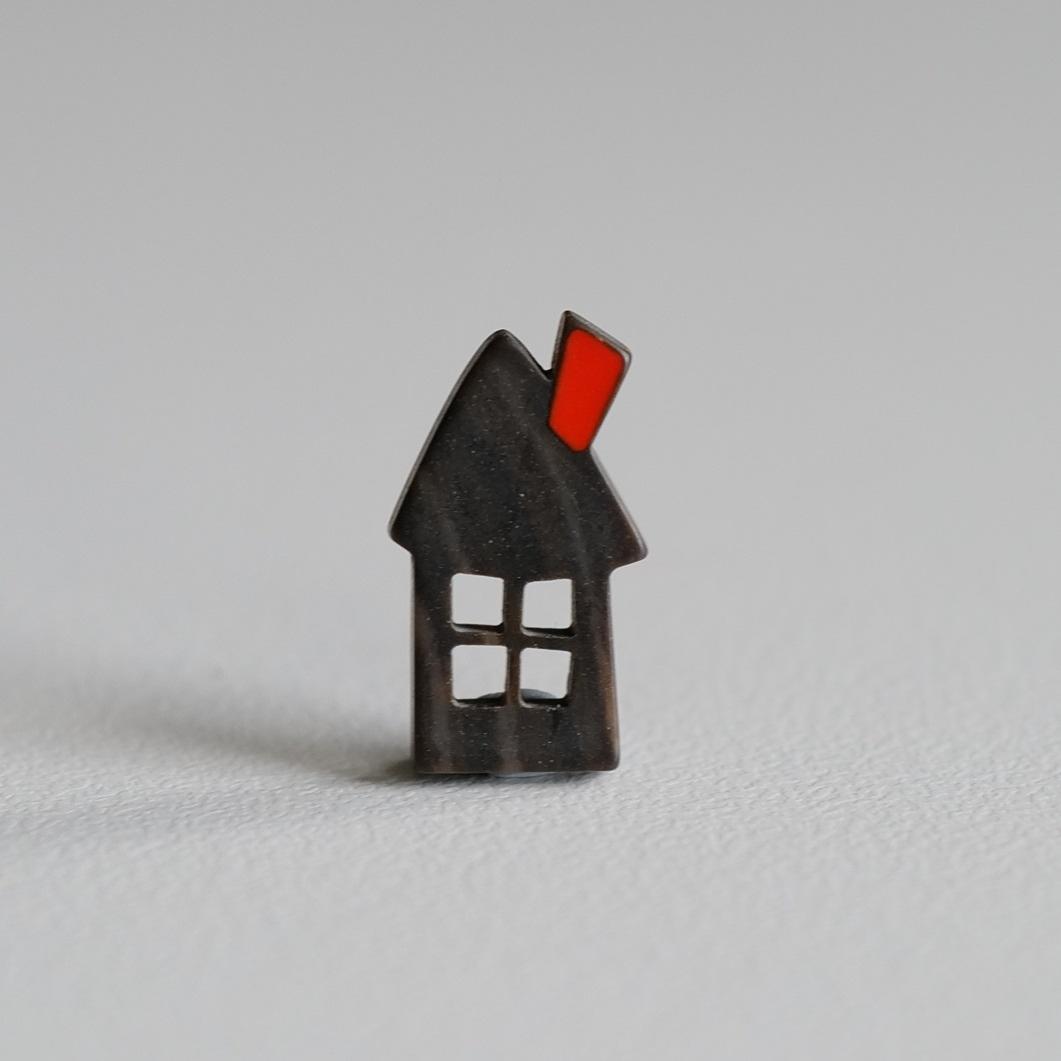 TextileGarden烟囱木屋造型纽扣