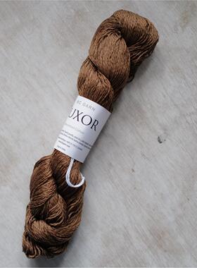 牛轧糖棕 德国BC GARN Luxor mercerized cotton卢克索丝光棉棉线