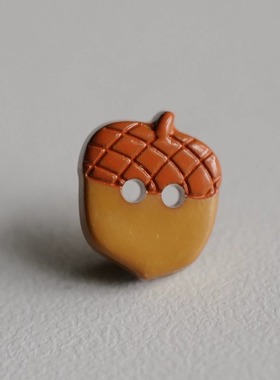 13mm一颗价英国Textile Garden橡果造型纽扣