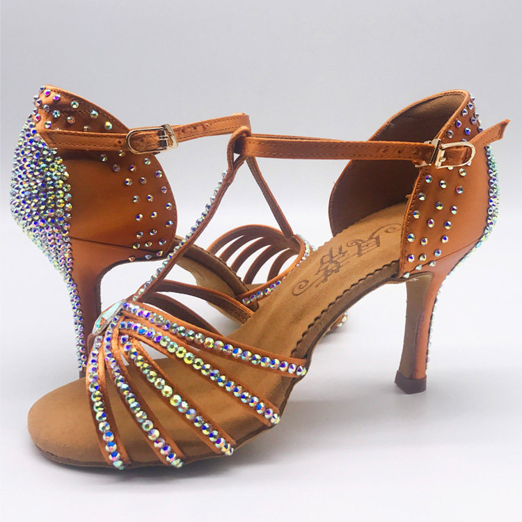 贝蒂217款211款拉丁舞鞋/拉丁鞋/拉丁舞鞋/仿奥钻/镶钻鞋/新款