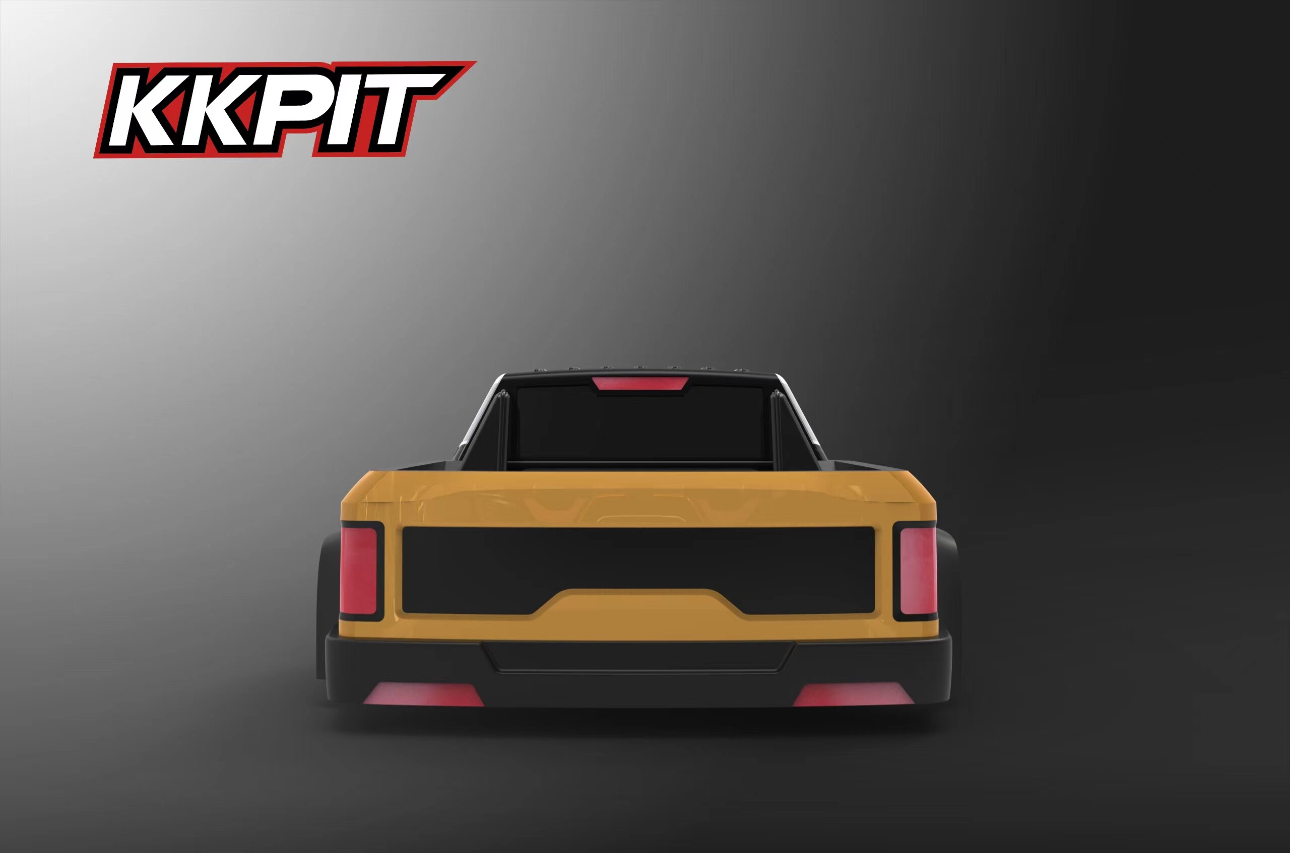 KKPIT-1:10 티라노사우루스 자동차 쉘에 적합한 짧은 카드 PC1.5 휠베이스 330MM 11506P