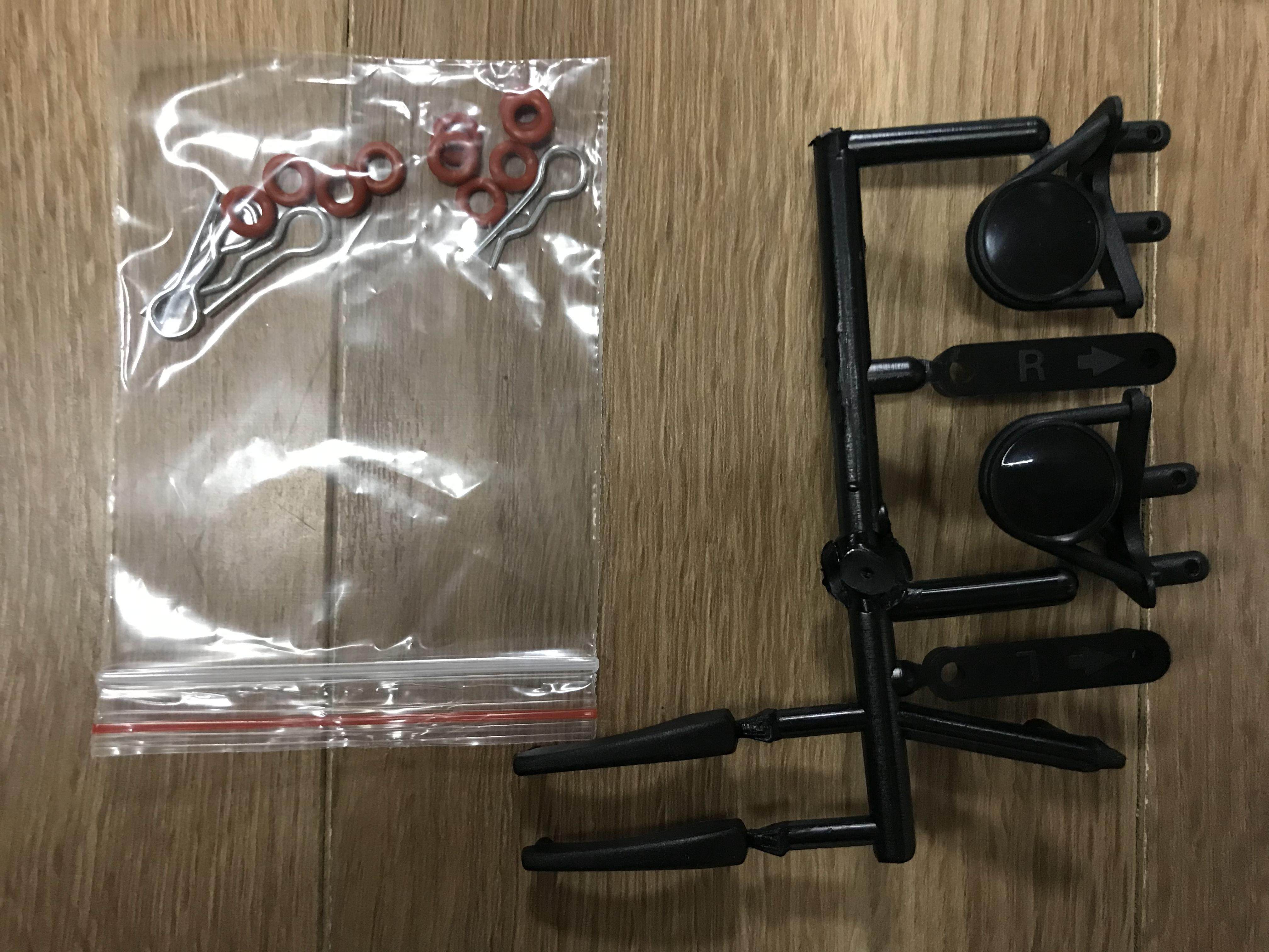 KKPIT 원격 제어 자동차 PC1.5MM 두께 오프로드 사막 카드 거북이 K2 투명 페인트 자동차 쉘 20501