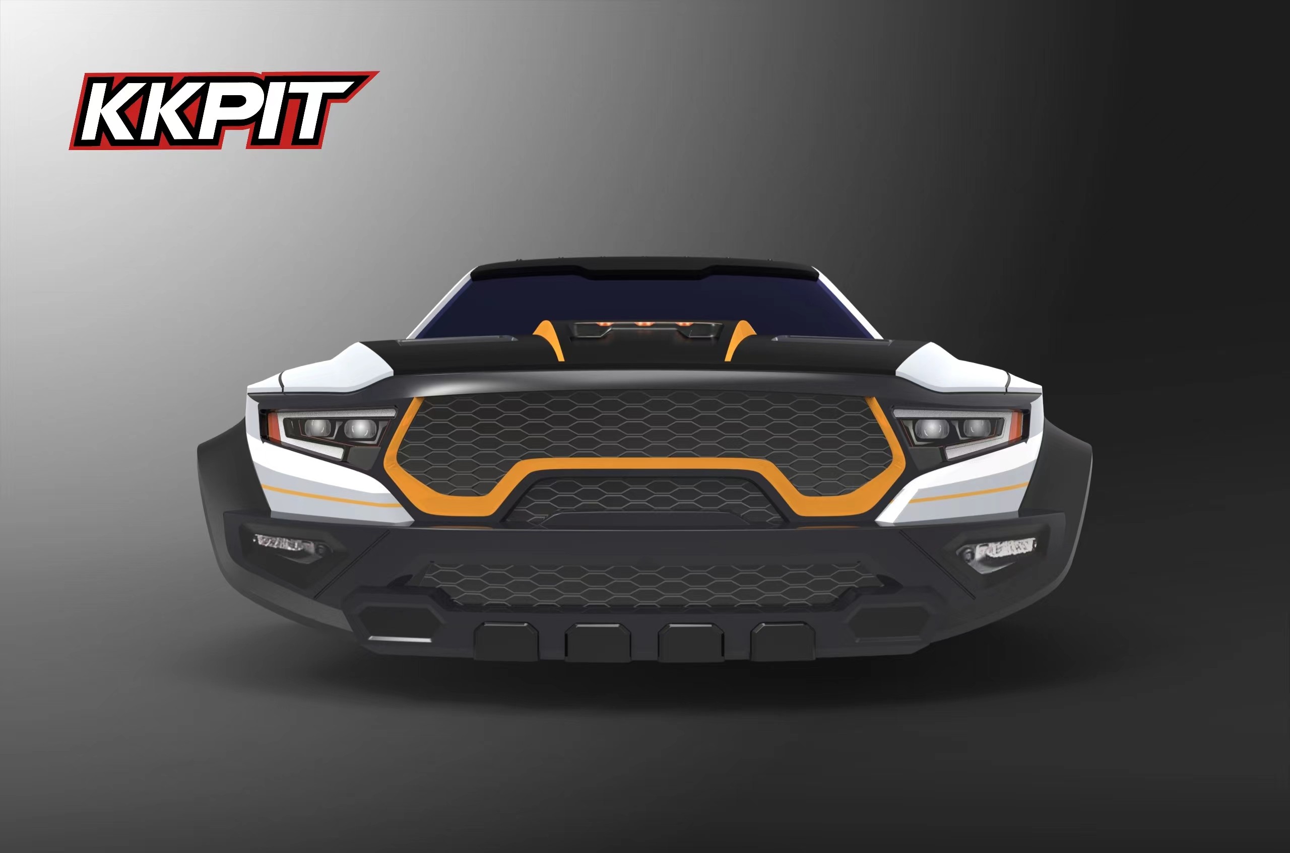 KKPIT-1:10 티라노사우루스 자동차 쉘에 적합한 짧은 카드 PC1.5 휠베이스 330MM 11506P