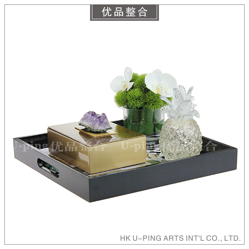 简约现代家居饰品摆件样板房软装吧台茶几进口托盘组合摆件ZH1037|ruв категории Домашний быт, украшения - от Buy2taobao.com для оказания профессиональной услуги покупки агента Taobao