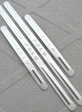2002-10款大众POLO劲情/劲取专用不锈钢迎宾踏板 波罗门槛条