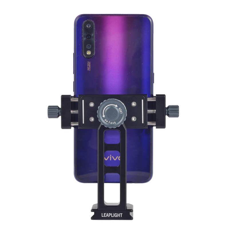 力普莱金属热靴旋转三脚架夹子