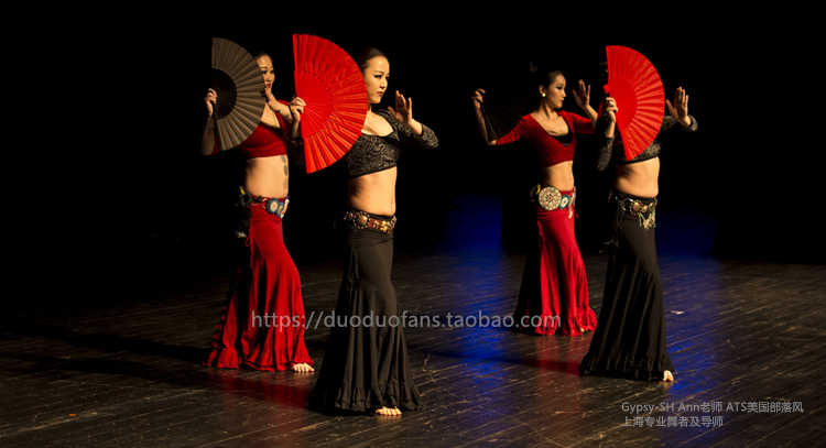 anita木扇定制变脸广告扇跳舞扇