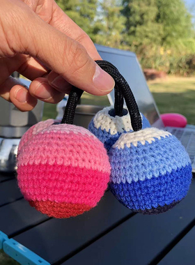 ASALATO 全新毛线款 节奏沙球 静音练习球  沙球先生 包邮含教学