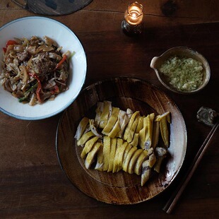 六入手作粗陶手工盘 碟 自主纯色 甜点盘 日式餐具饭碗 甜品碗味