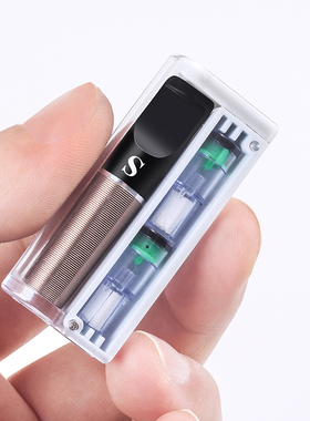 三达烟嘴便携盒换芯型小烟嘴配合sd27烟芯滤芯使用烟咀过滤器男士