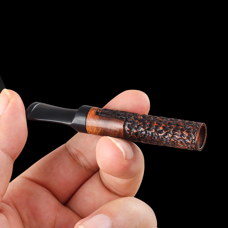 煙嘴石楠木1cm小雪茄過濾煙嘴