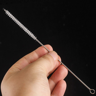 通针烟斗通条配件 金属毛刷  烟嘴通刷硬通清洁刷子清理工具烟具