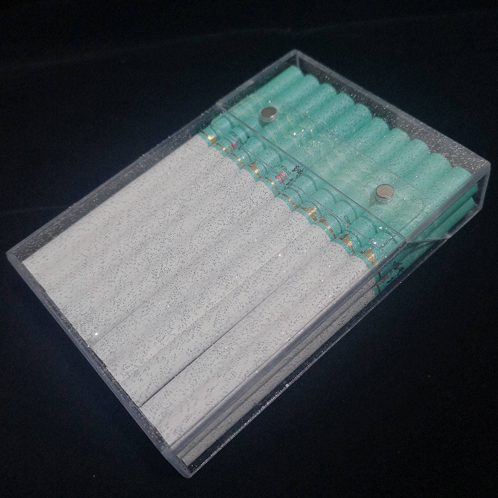 6.5mm中支烟盒20支装透明亚克力加长粗中细烟盒男女士便携式手工