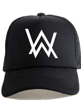 嘉豪战衣Alan Walker艾伦沃克同款帽子男女儿童网帽亲子太阳帽新