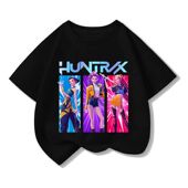 NASA联名K 衣服潮 新款 POP猎魔女团周边男孩女孩中小童短袖 t恤夏装