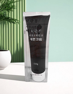 朝鲜洗面奶牡丹峰人参高丽药洁面清爽净透朝鲜化妆品护肤品包顺丰