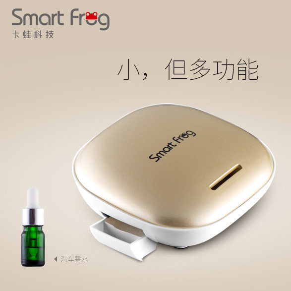 卡蛙车载空气净化器香薰办公室pm2.5负离子家用净化酷博KW-JHQ01