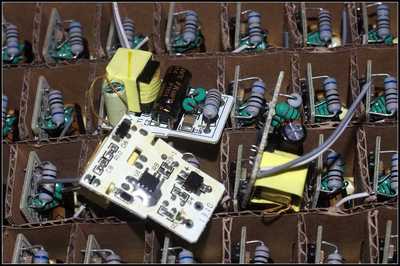 1元1个 库存LED电源 全隔离 3*1WLED驱动 仅供研究DIY