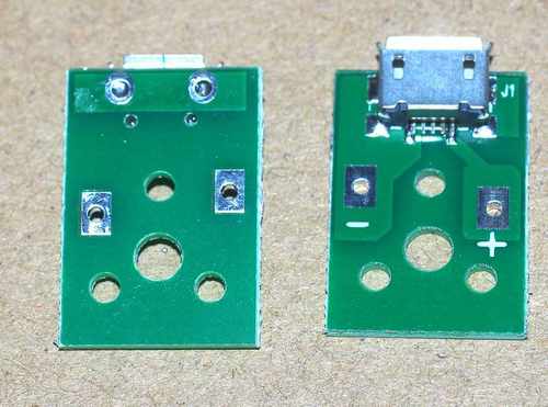 1元2个micro母头带板DIY安卓不沾