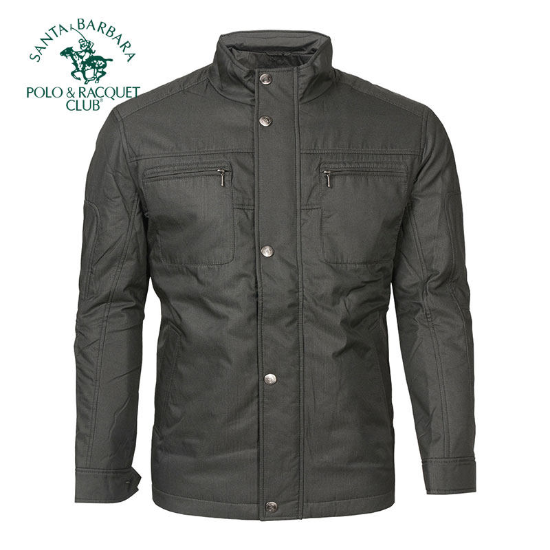 POLO圣大保罗款男士商务休闲棉衣夹克外套PW