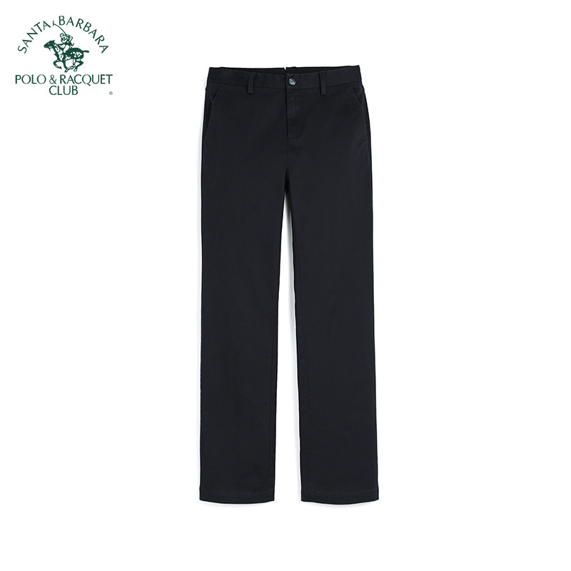 圣大保罗春秋季纯棉微弹宽松长裤