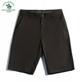 圣大保罗男装 夏季 合身短休闲裤 S.B.P.R.C 纯色薄五分裤