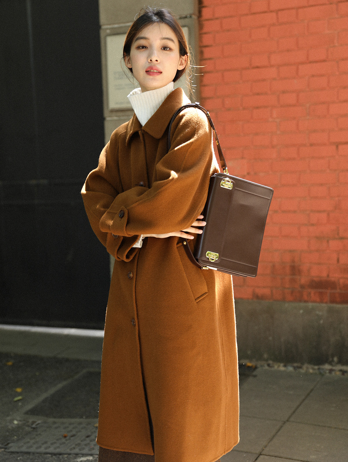 毛呢外套dailycloset时尚