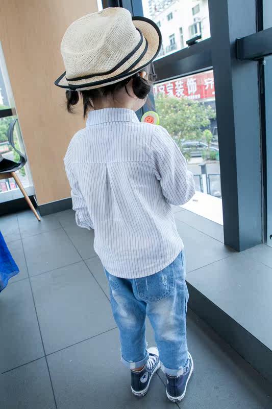 Chemise fille à manche longue - Ref 2085579 Image 3