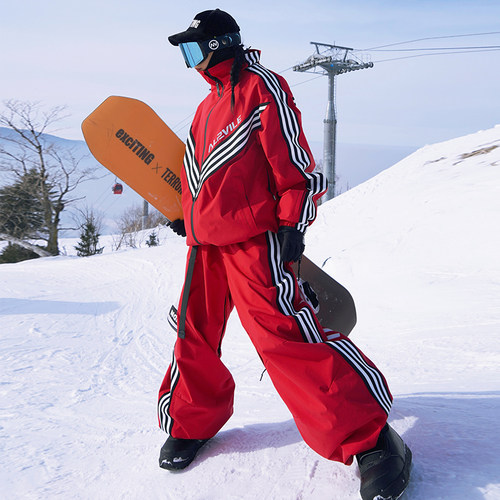 exciTING联名款单板滑雪服套装