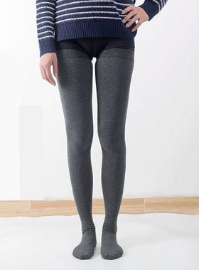 高个子加长袜子男女秋冬季纯棉80-100cm超长过膝高筒袜穿到大腿根