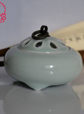 佛香满世间&盘香熏香炉&沉香檀香薰炉&香道用具&精品龙泉弟窑粉青