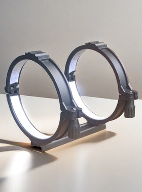 开信kson天文望远镜80mm折射镜管卡箍114反射式抱箍DIY锁紧箍配件