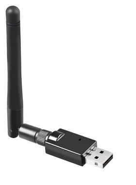 USB蓝牙适配器V5.1带天线100M远距离Class1电脑连接耳机音箱手机