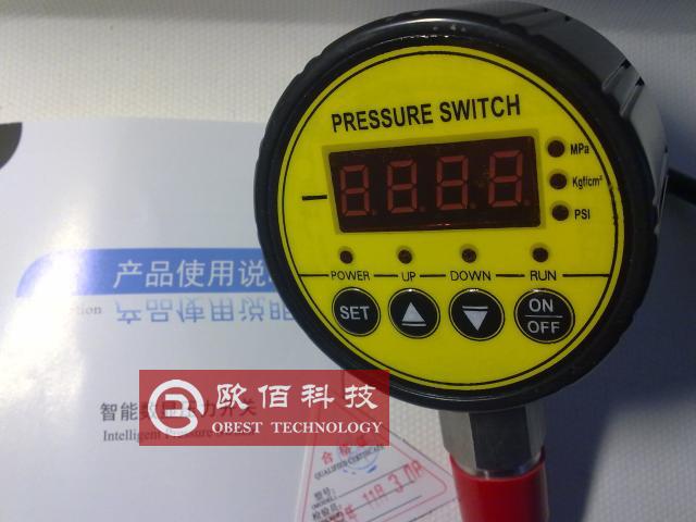 数显真空表压力开关