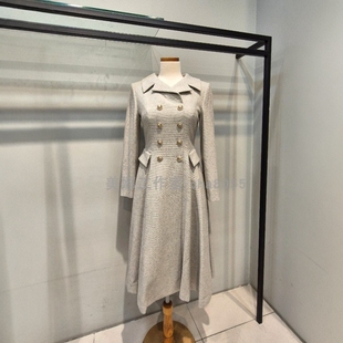 连衣裙 双排扣修身 不议价包快递 奥特莱斯代购 Michaa