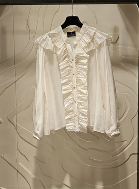 [客服改价}9-18(25)直邮=LANVI*25秋 衬衫 原厂原版