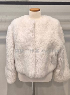 Michaa 奥特莱斯毛茸茸减龄皮草  羊毛 不议价包快递