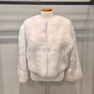 不议价包快递 羊毛 Michaa 奥特莱斯毛茸茸减龄皮草