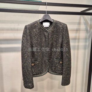 亮片小香风短外套不议价包快递 冬款 Michaa 奥特莱斯代购