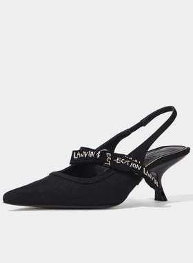 [客服改价]5-14(25)直邮=LANVI* 25新款刺绣高跟鞋