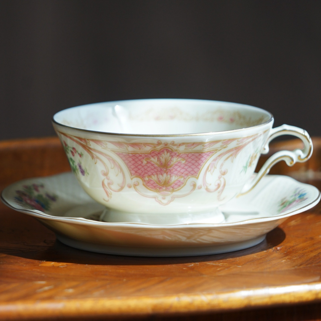 法国柏图法式瓷器早餐杯茶杯