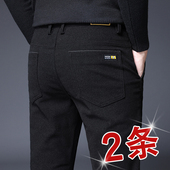 宽松直筒韩版 子男士 修身 青年裤 休闲青年 格子西裤 2025休闲男秋冬款